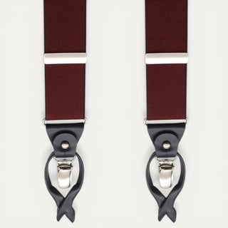 TIRANTE LISO BURDEOS