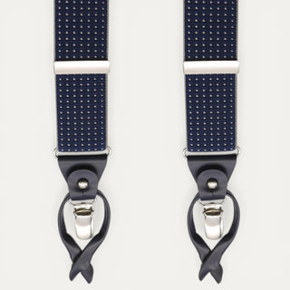 TIRANTE CUADRICULA BLANCA