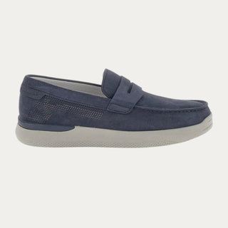 MOCASIN CUSTER AZUL.