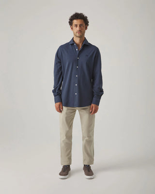 CAMISA JOY PIQUE MARINO OSCURO