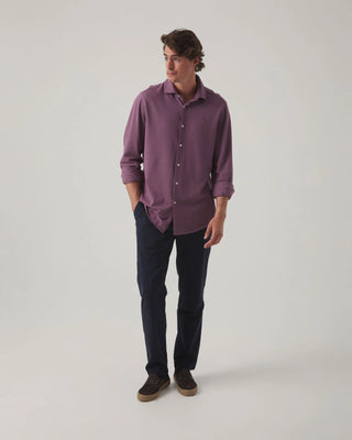 CAMISA JOY PIQUE BERENJENA