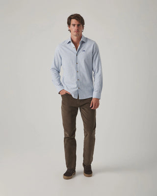 CAMISA VICHY RUSTIC CELESTE