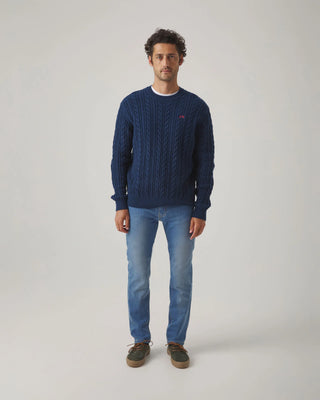 JERSEY CREW NECK OCHOS DENIM