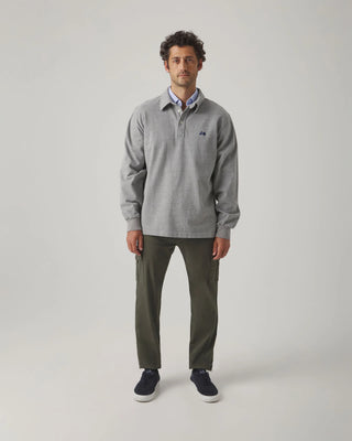 POLO RUGBY FLAG GRIS