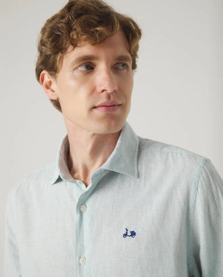 CAMISA GALLO LI-CO VERDE AGUA