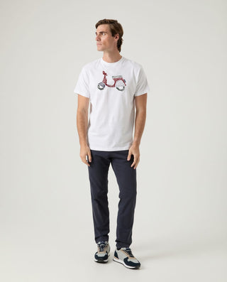 CAMISETA LOGO FRONTAL BLANCO