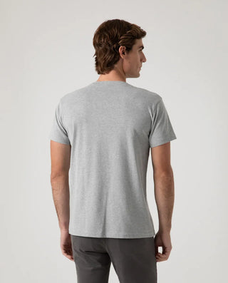 CAMISETA LOGO FRONTAL GRIS
