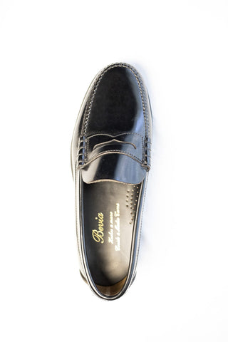 MOCASIN CLASICO DE PIEL NEGRO