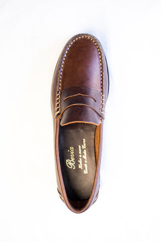 NAUTICO ANTIFAZ PIEL SEMI ENGRASADA MARRON