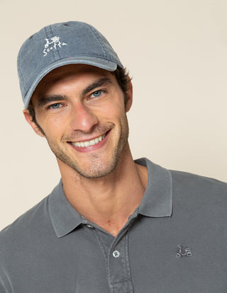 POLO GARMENT GRIS OSCURO