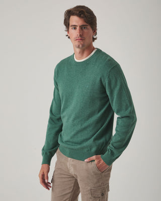 JERSEY CLASSIC CREW COTTON VERDE