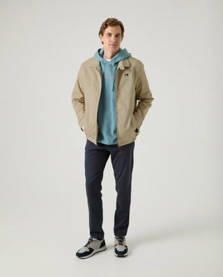 CHAQUETA CORTA SARGA BEIGE