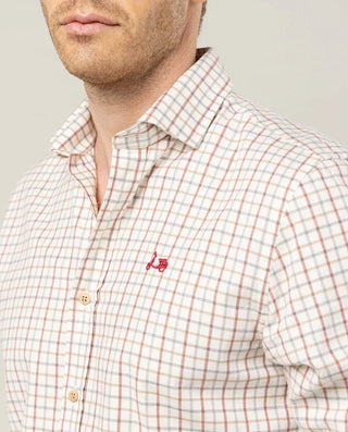 CAMISA VIYELA BURDEOS