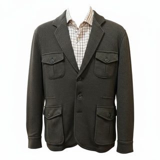 TEBA SAHARIANA 100% LANA VERDE