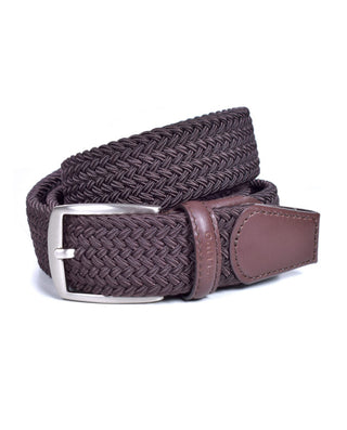 CINTURON TRENZADO MARRÓN
